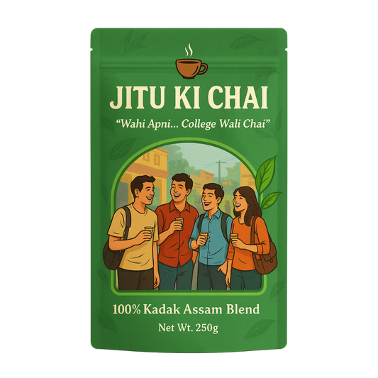 Jitu ki Chai – Kadak Ginger Masala Chai Patti (250g)