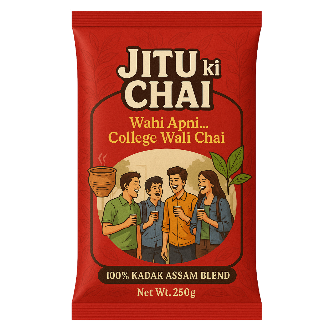 Jitu ki Chai – Kadak Elaichi Masala Chai Patti (250g)